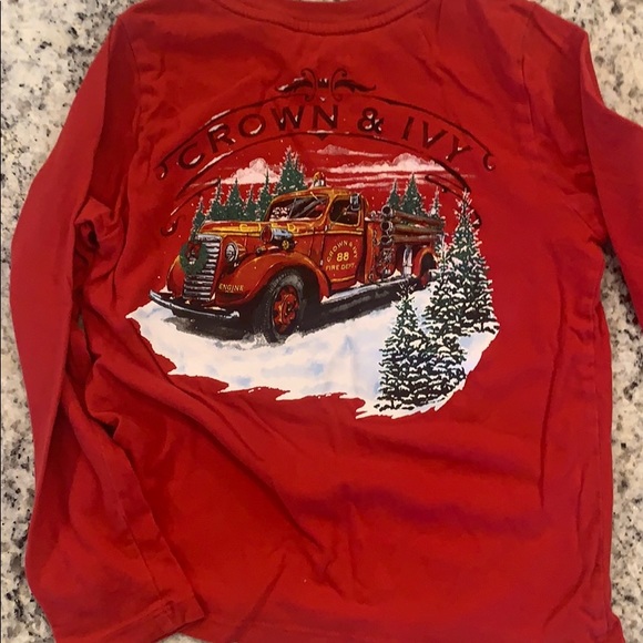 Lot holiday shirts boys 5T - Picture 4 of 5